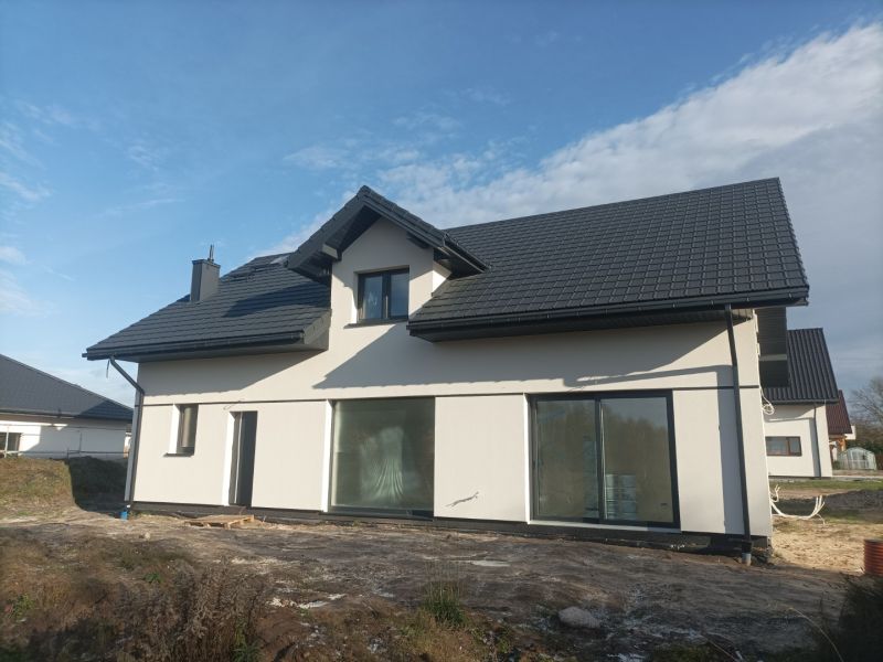 Budowa domu w Nowodworcach - realizacja 193 m²