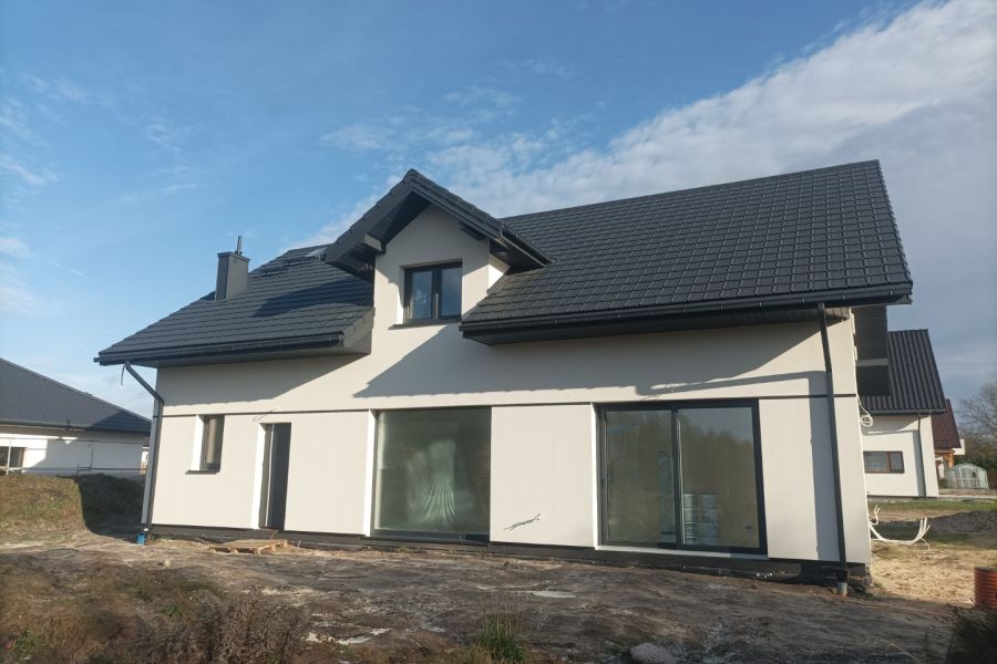 Budowa domu w Nowodworcach - realizacja 193 m²